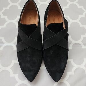 Corso Como Black Suede Heels